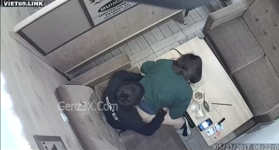 Video sex xưa cặp đôi sinh viên phệt nhau trong quán trà sữa